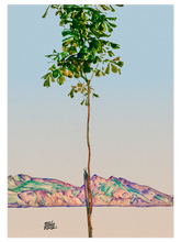 Egon Schiele Konstanz Gölü'ndeki Kestane Ağacı - Art Print